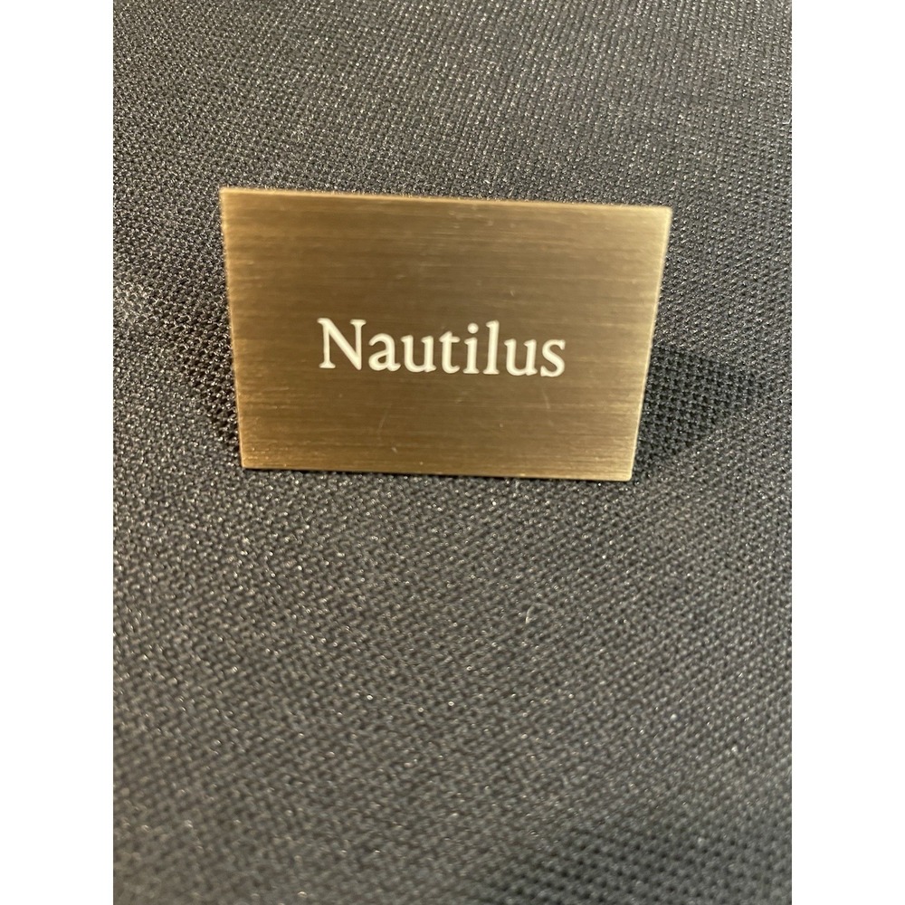 Patek Philippe Watch‎ Display Plaque  Brass, " Nautilus" Sign